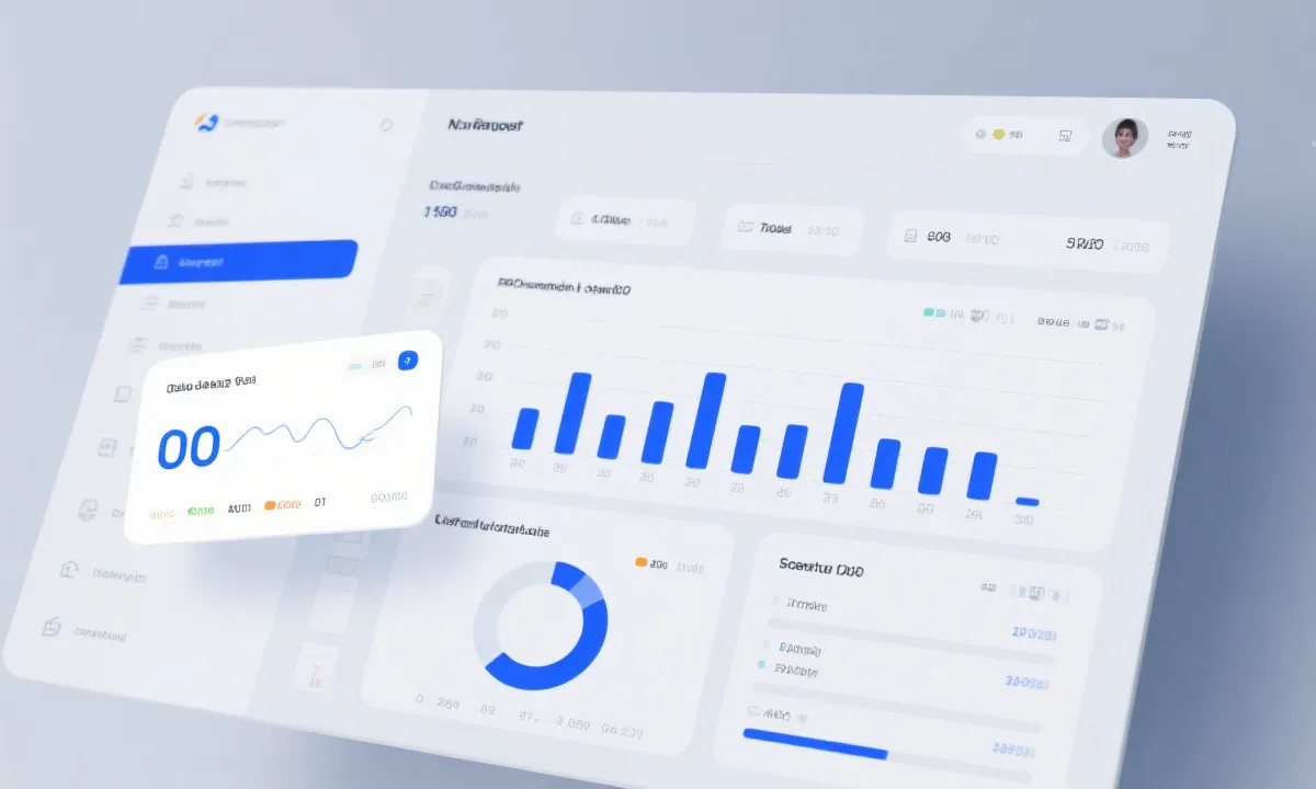 数据看板示意图