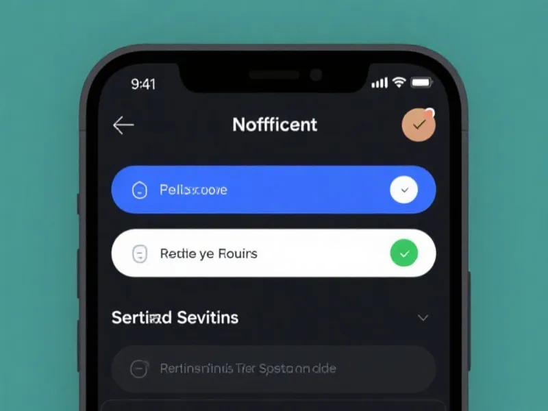 个性化提醒设置界面